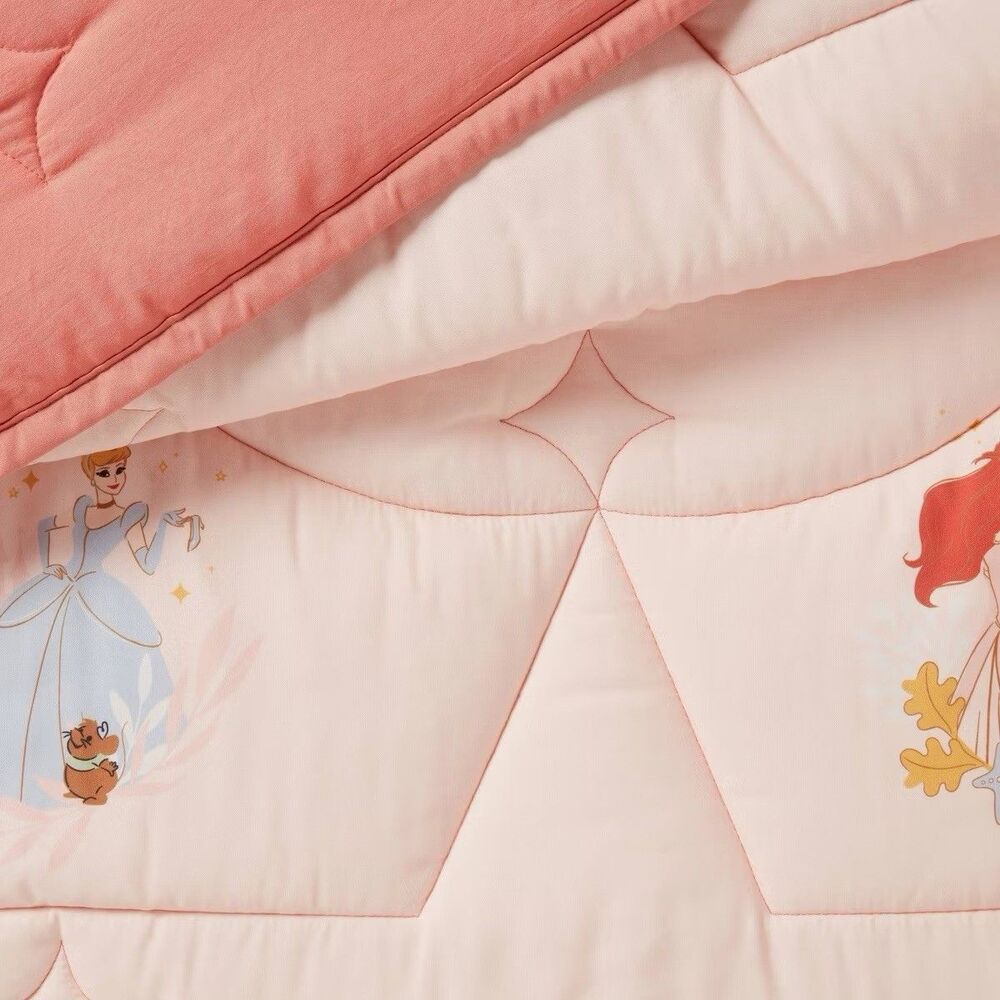 Disney Princess Kids Quilt Twin Pillowfort Character Bedding